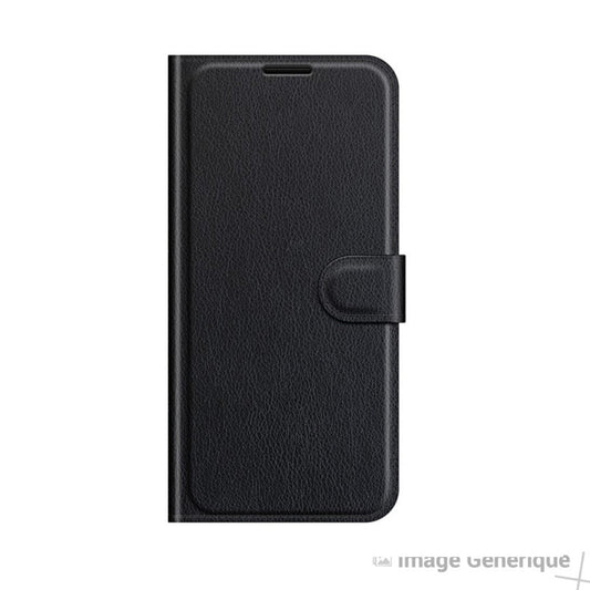 Étui à Rabat Similicuir pour Samsung Galaxy A13 5G / A04s - Noir (En vrac)