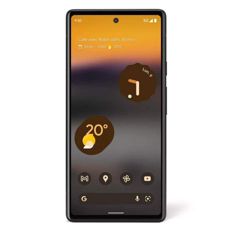 Google Pixel 6A 5G (Double Sim - 6.1'' - 128 Go, 6 Go RAM) Charbon
