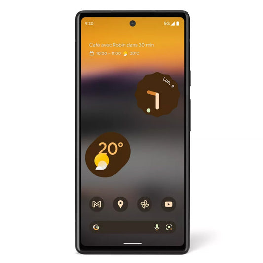 Google Pixel 6A 5G (Double Sim - 6.1'' - 128 Go, 6 Go RAM) Charbon