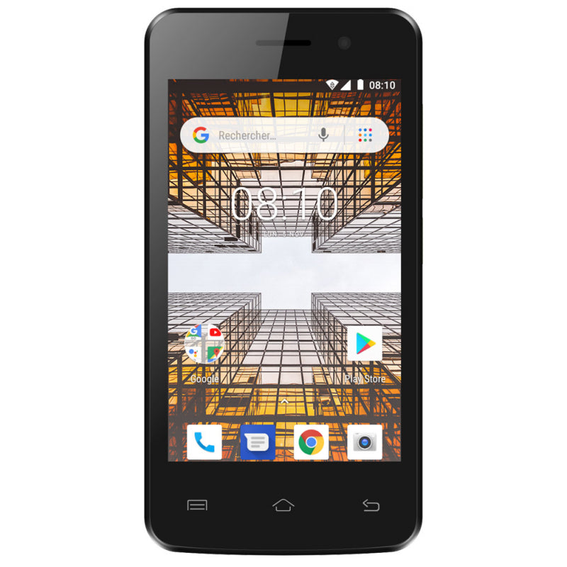 Konrow City - Android 8.1 - 3G - Écran 4'' - 8Go, 1Go RAM - Noir