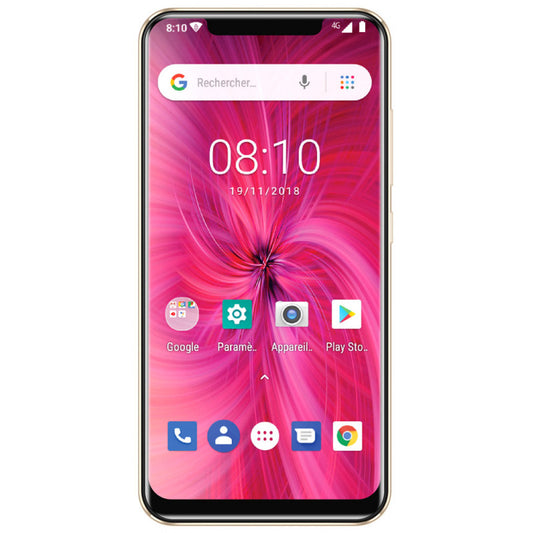 Konrow Easy 62 - Android 8.1 - 4G - Écran 6.2'' - Double Sim - 16Go, 1Go RAM - Or