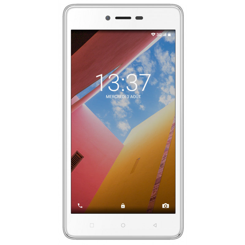 Konrow Just 5 - Android 7.0 - Ecran IPS 5'' - 8Go - Double Sim - Blanc