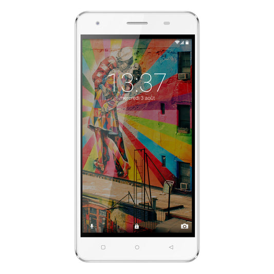 Konrow Link 50 - Android 6.0 - 4G LTE - Ecran 5'' - 8Go - Double Sim - Blanc