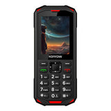 Konrow Stone Next (Téléphone Antichoc Certifié IP68 - 2.4'' - Hotspot Wifi - 4G - Double Sim ) Noir