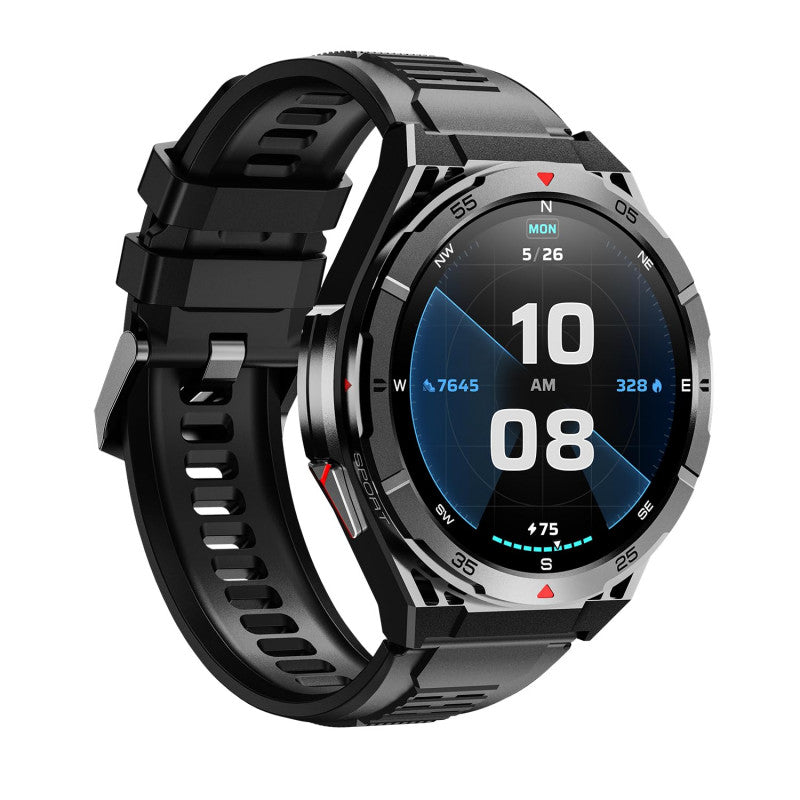 Oukitel BT12 (Montre Connectée Robuste -  1.43'' - Réponds aux appels) Noir