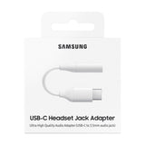 Samsung EE-UC10JUWEGWW - Adaptateur USB Type C Vers Jack 3.5 - Blanc (Emballage Original)