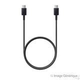 Samsung - Câble USB Type-C Vers USB Type-C - 1m - Noir (En Vrac)