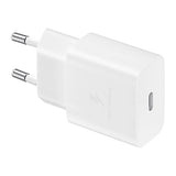 Samsung EP-T1510NWE - Adaptateur Secteur USB Type-C (Charge rapide 15W) - Blanc - Emballage Original