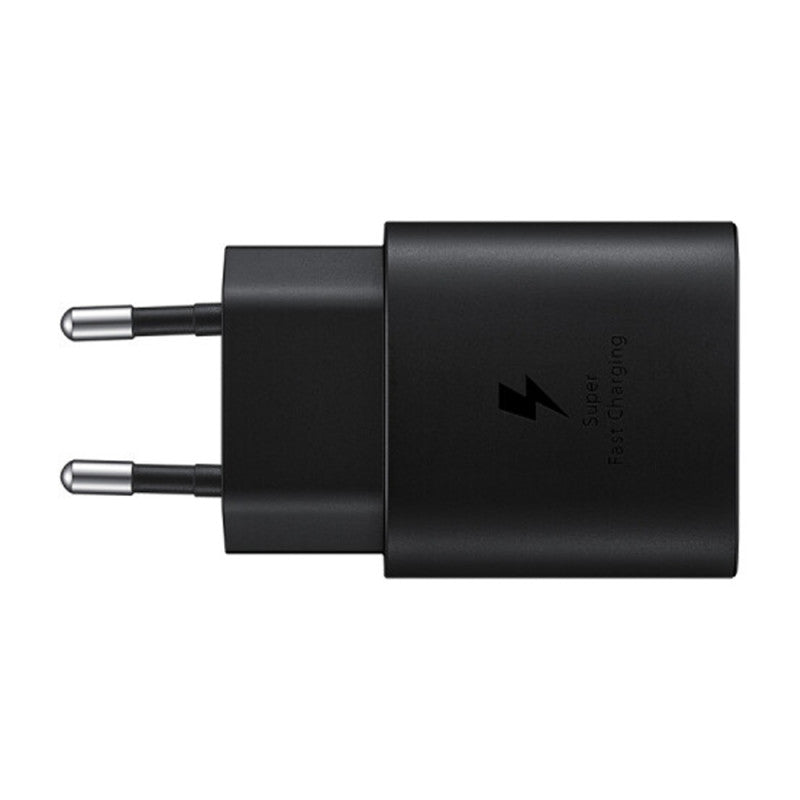 Samsung EP-T2510NBE - Adaptateur Secteur USB Type-C (Charge rapide 25W) - Noir - Emballage Original