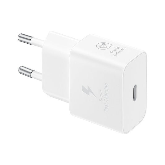 SAMSUNG fast charger USB-C 25W without data cable white