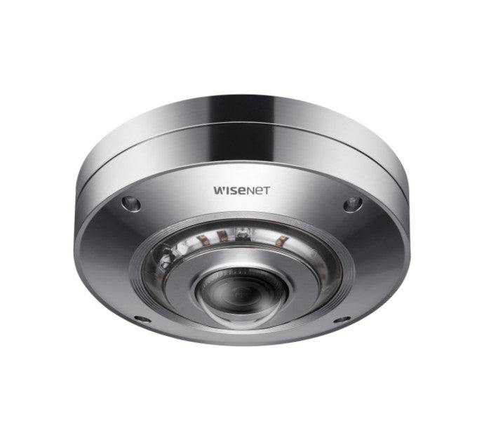 HANWHA- Caméra Fisheye IP 12 Mps en acier XNF-9010RS