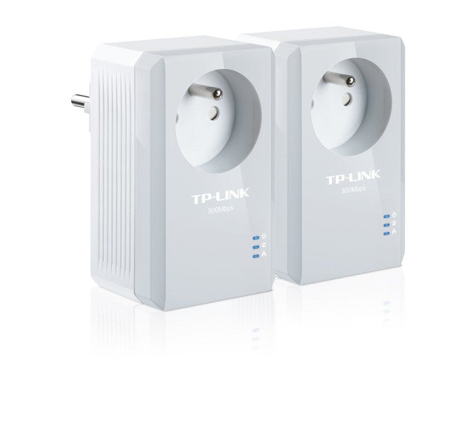 Tp-link TL-PA4015PKIT Nano Pack de 2 CPL 600 avec prise Gigogne Française