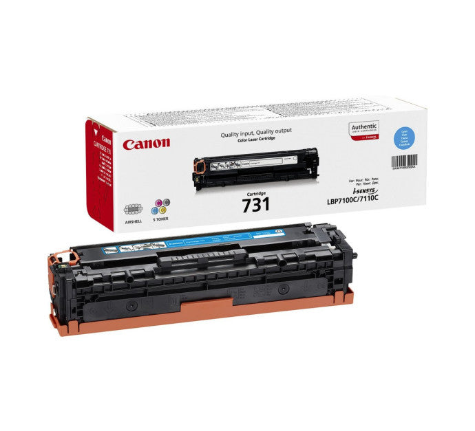 Toner CANON 6271B002 n°731 - Cyan