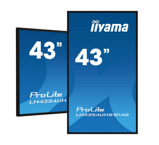 IIYAMA- Afficheur professionnel 43   LH4375UHS-B1AG