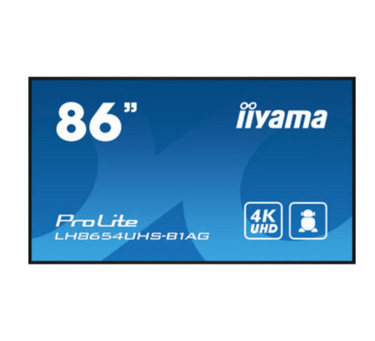 IIYAMA- Afficheur professionnel 86" LH8654UHS-B1AG