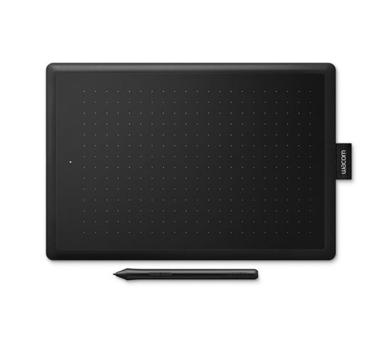 WACOM Tablette graphique Bluetooth One by Wacom à crayon - A5 - USB - Noir