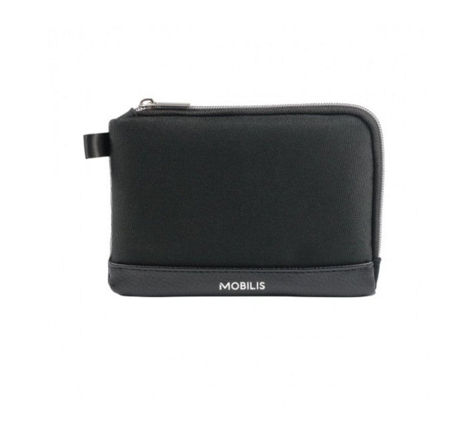 MOBILIS Pochette pour accessoires PURE - Noir, Argent