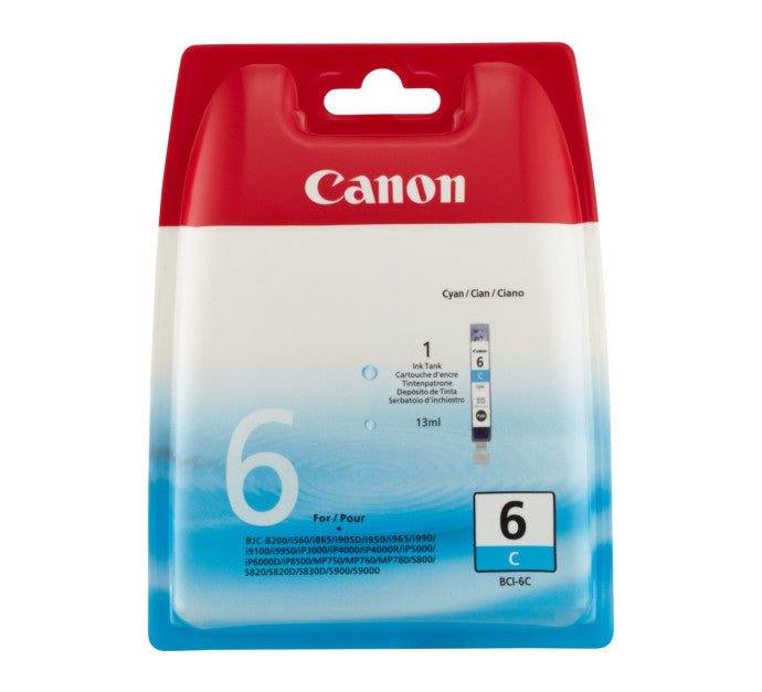 Cartouche CANON BCI-6C - Cyan