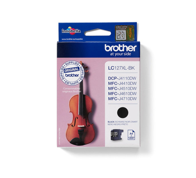 Cartouche BROTHER LC127XLBK - Noir