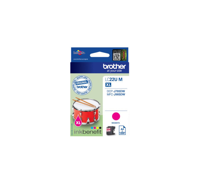 Cartouche BROTHER LC22UM - Magenta