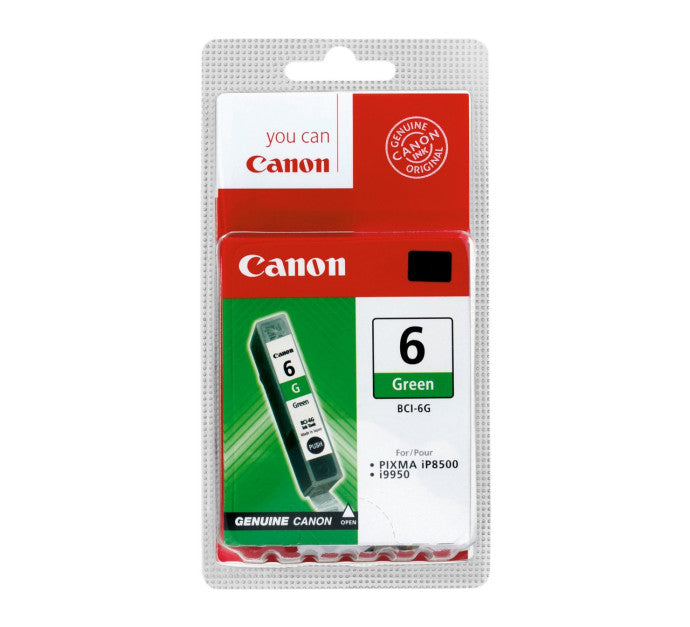 Cartouche CANON 9473A002 BCI-6 - Vert