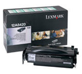 Toner LEXMARK 12A8420 T430 - Noir