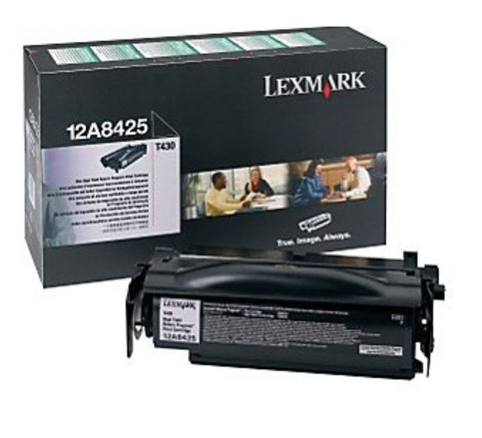 Toner LEXMARK 12A8425 T430 - Noir