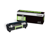 Toner LEXMARK 60F2000 602 - Noir