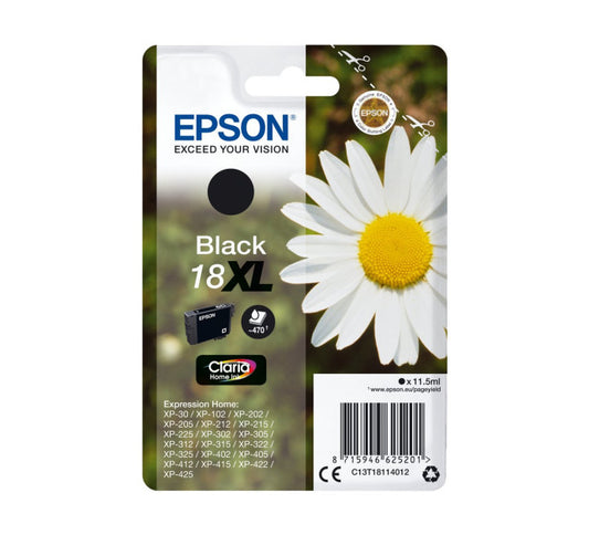 Cartouche EPSON C13T18114012 18XL - Noir