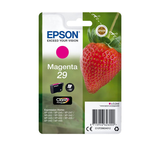 Cartouche EPSON C13T29834012 - Magenta