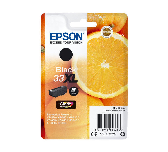 Cartouche EPSON C13T33514012 33XL - Noir