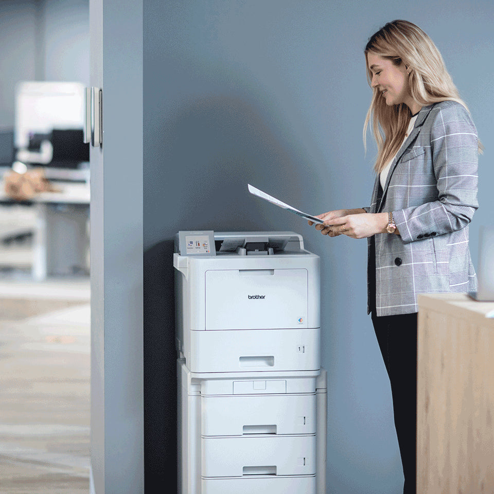 BROTHER HL-L9430CDN Printer colour Duplex laser A4 2400x600dpi 40ppm mono 40ppm colour 620sheets LAN USB NFC