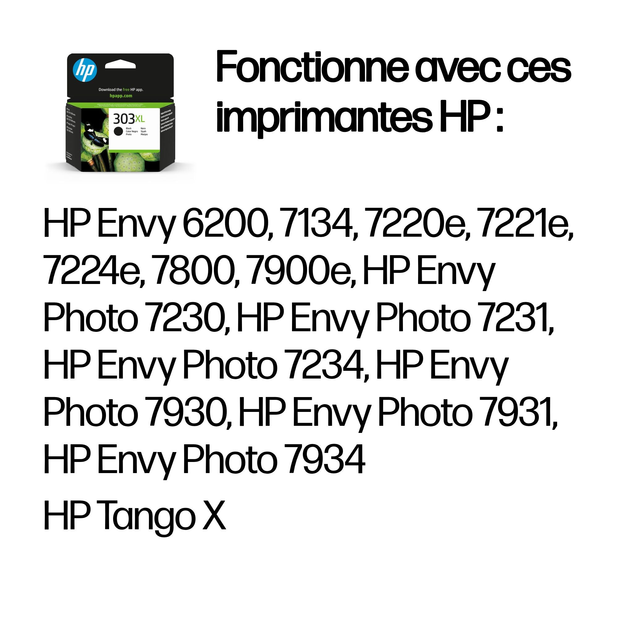 HP 303XL High Yield Black Original Ink Cartridge