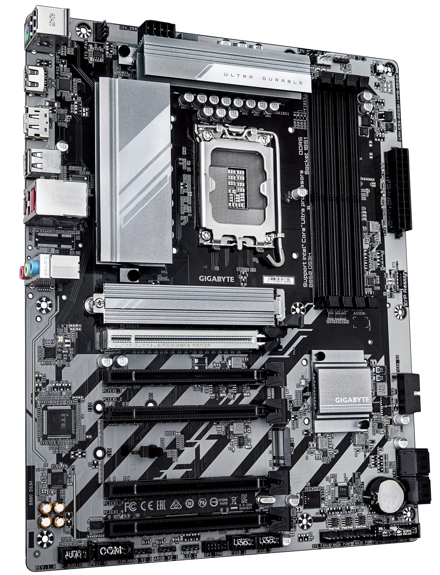 GIGABYTE B860 DS3H carte mere Intel B860 LGA 1851 (Socket V1) ATX