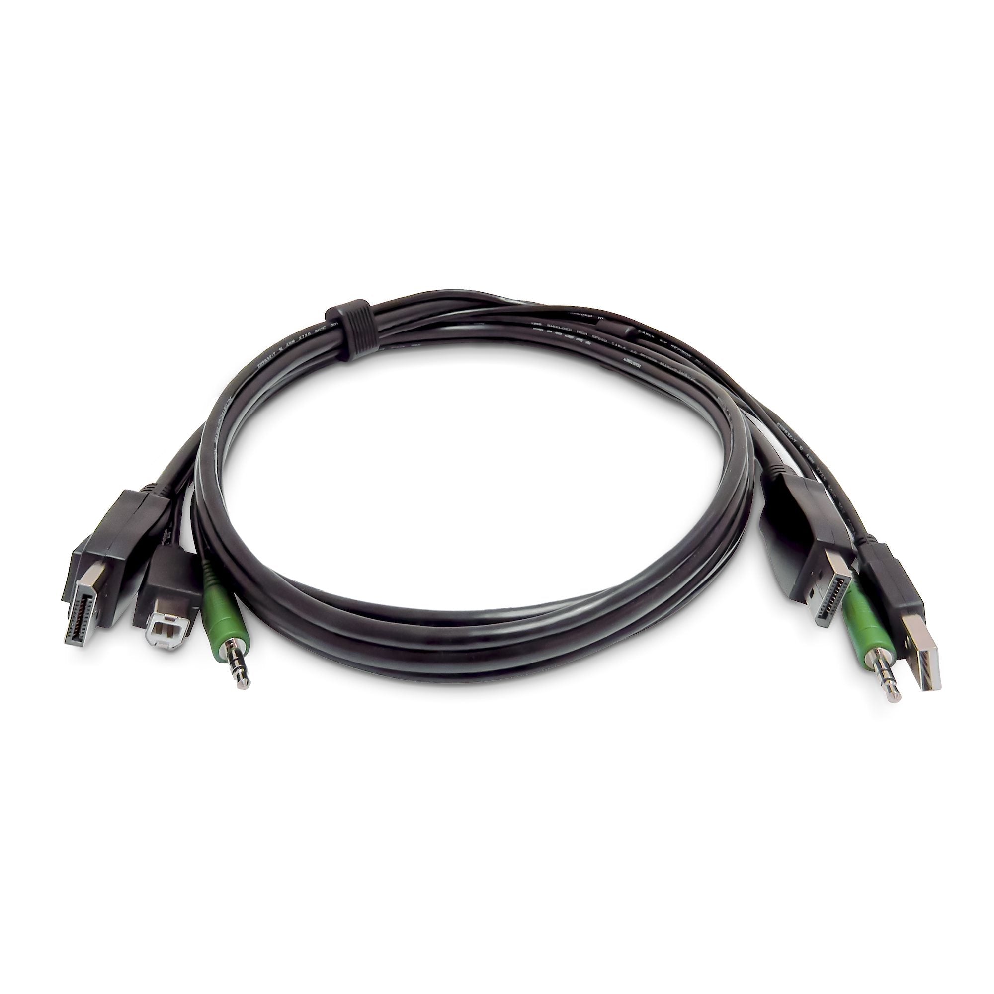DisplayPort KVM Cable USB 2.0 TAA