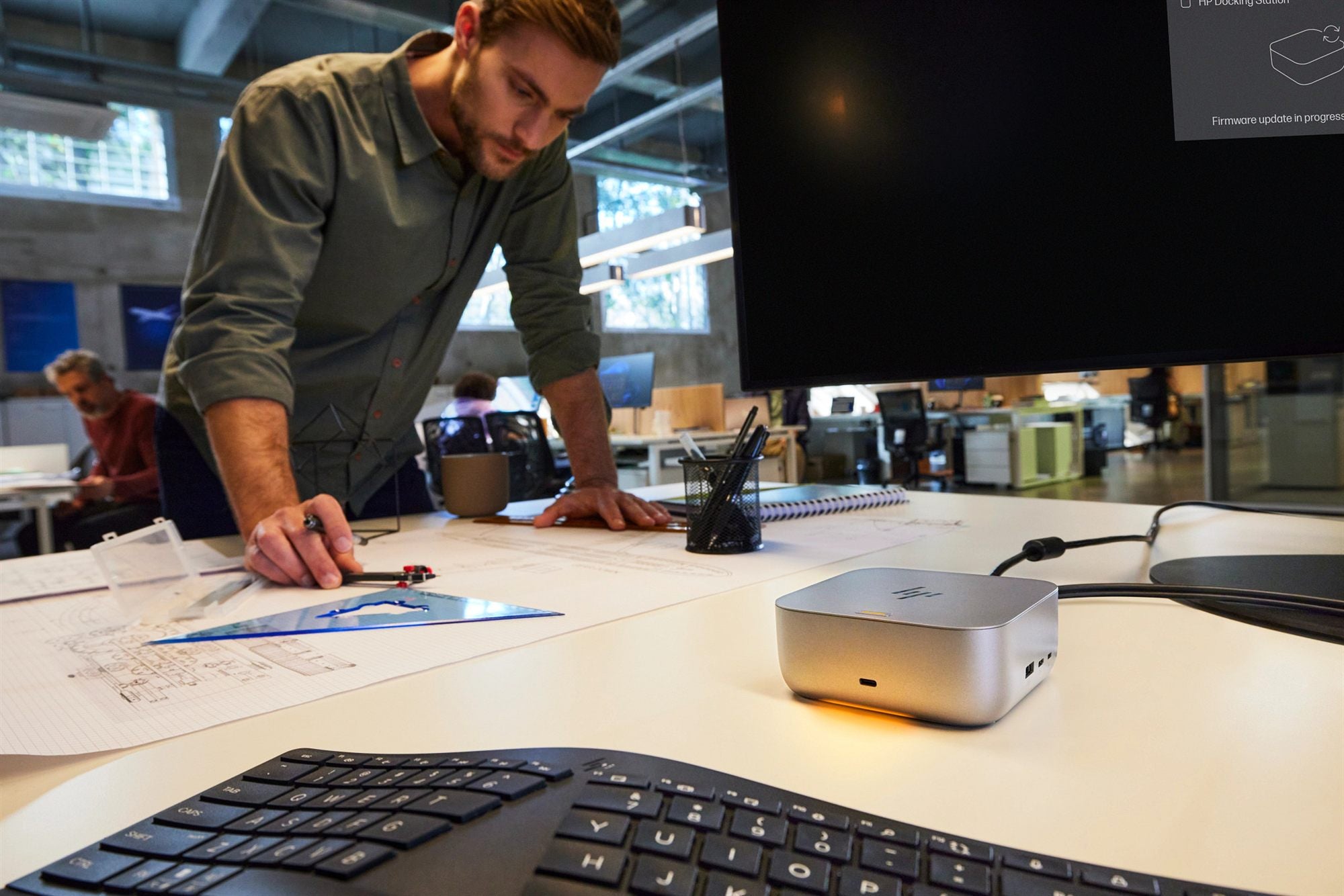 HP Thunderbolt 4 Ultra 280W G6 Dock TBT4 USB-C HDMI RJ-45 2xUSB-C 2xDP 5xUSB (EU)