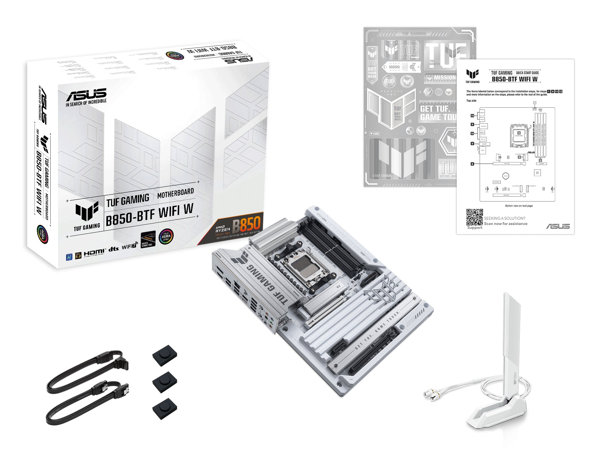 ASUS TUF GAMING B850-BTF WIFI W AM5 MB 4xDDR5