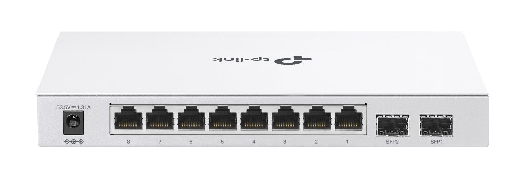 10-Port Gigabit Smart Switch with 8-Port