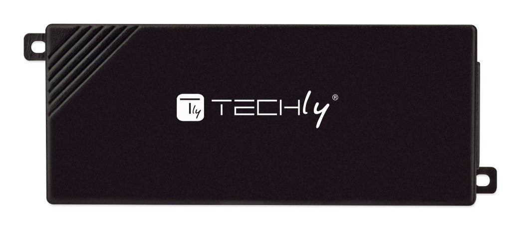 Techly I-SWHUB 3000STY2 Alimentation PoE+ Gigabit, 1x RJ45 30W 802.3af/at