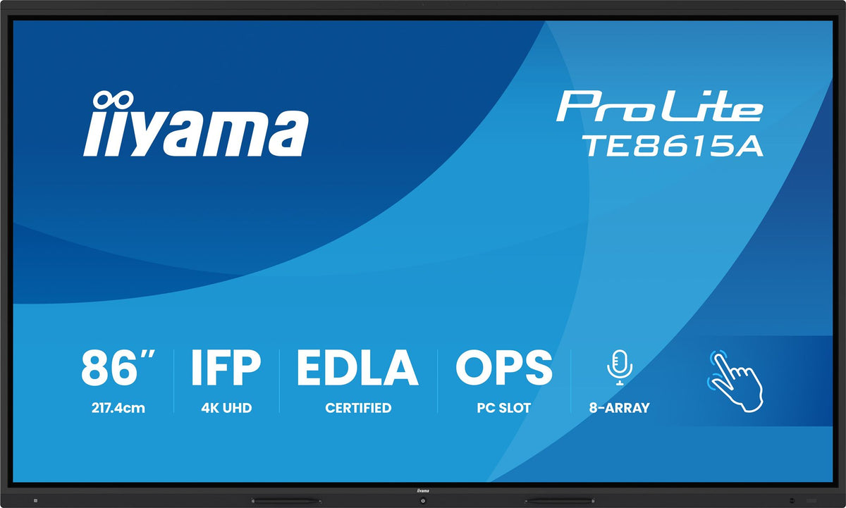 86" Stylish IFP iiWare21E Android 14