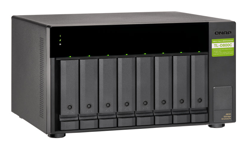 Desktop 8Bay JBOD Expansion unit USB-C