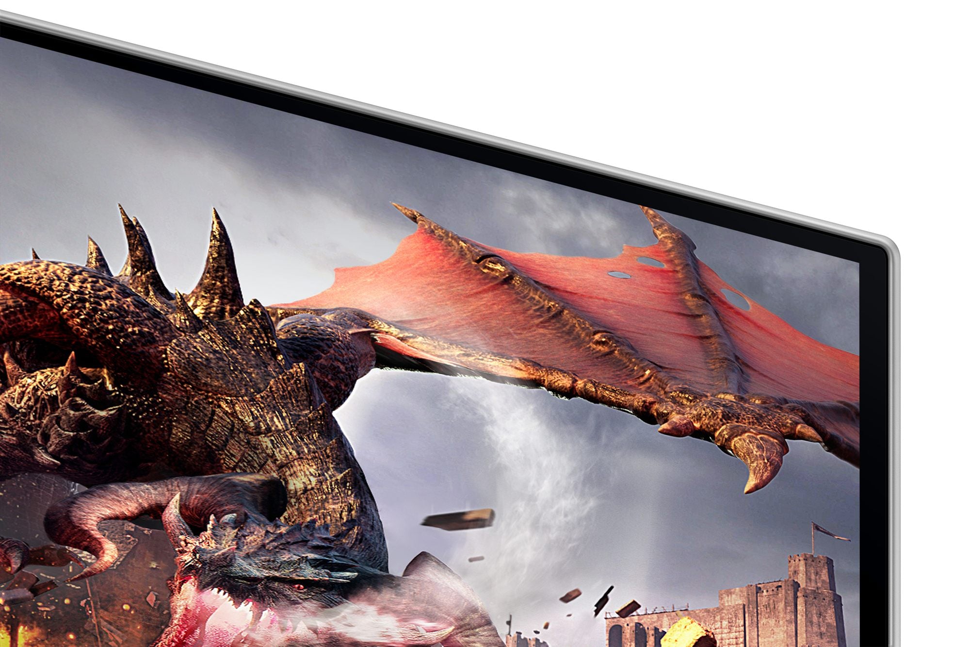 "Samsung G80SD écran plat de PC 81,3 cm (32"") 3840 x 2160 pixels 4K Ultra HD OLED Argent"