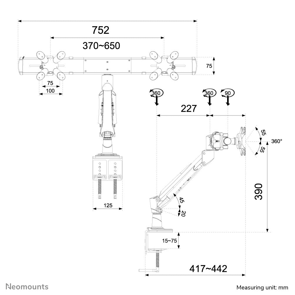 Neomounts FPMA-D940D