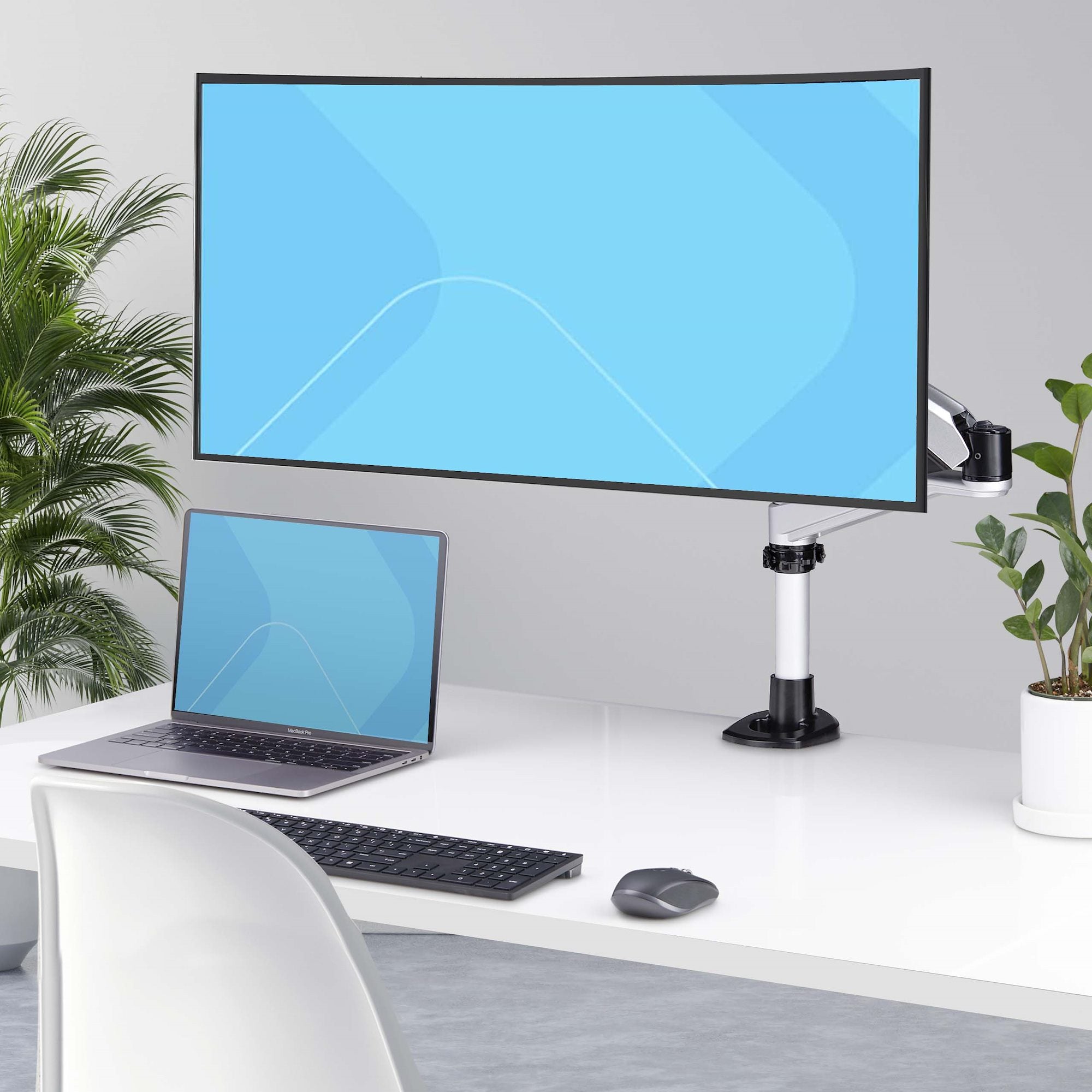 Monitor Desk Mount 27/30in Screens