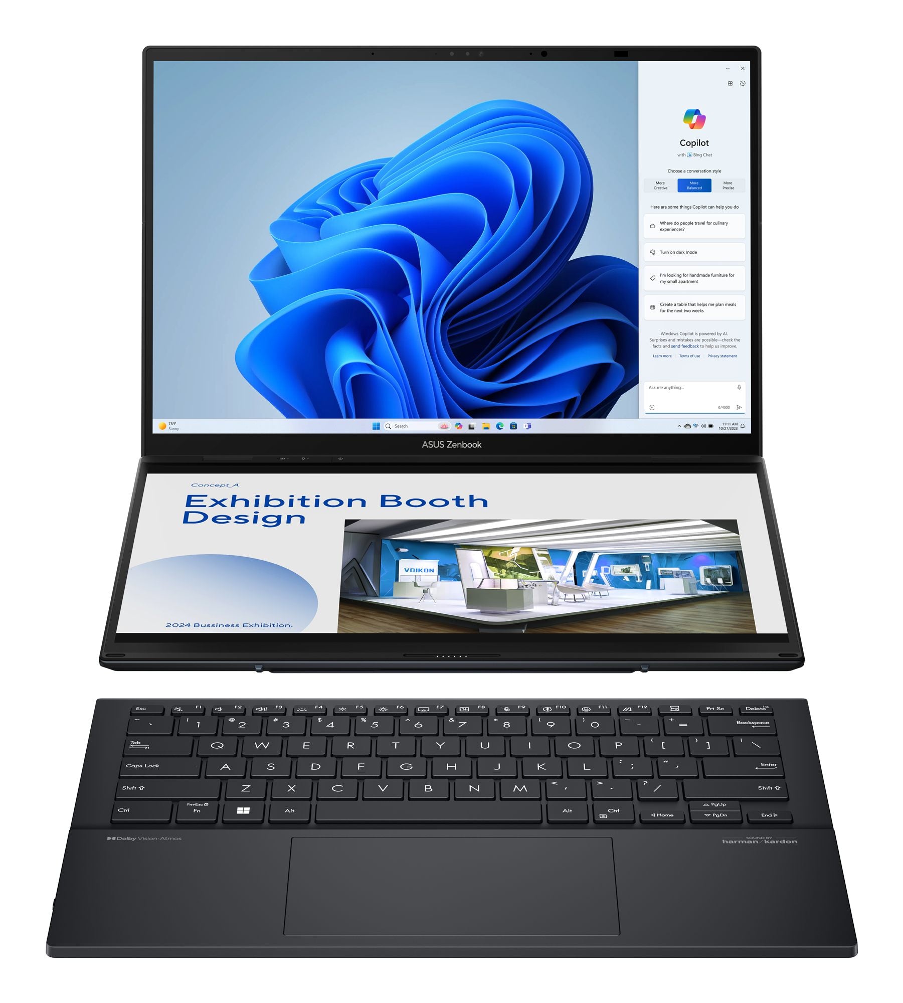 UX8406CA-DICQL276X/14W/U9/32GB/1TB/W11P