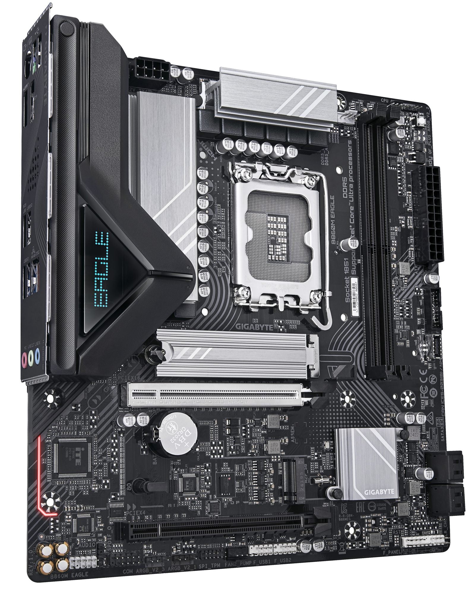 GIGABYTE B860M EAGLE carte mere Intel B860 LGA 1851 (Socket V1) micro ATX
