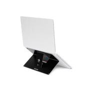 R-GO TOOLS Support pour PC portable Riser Attachable, noir
