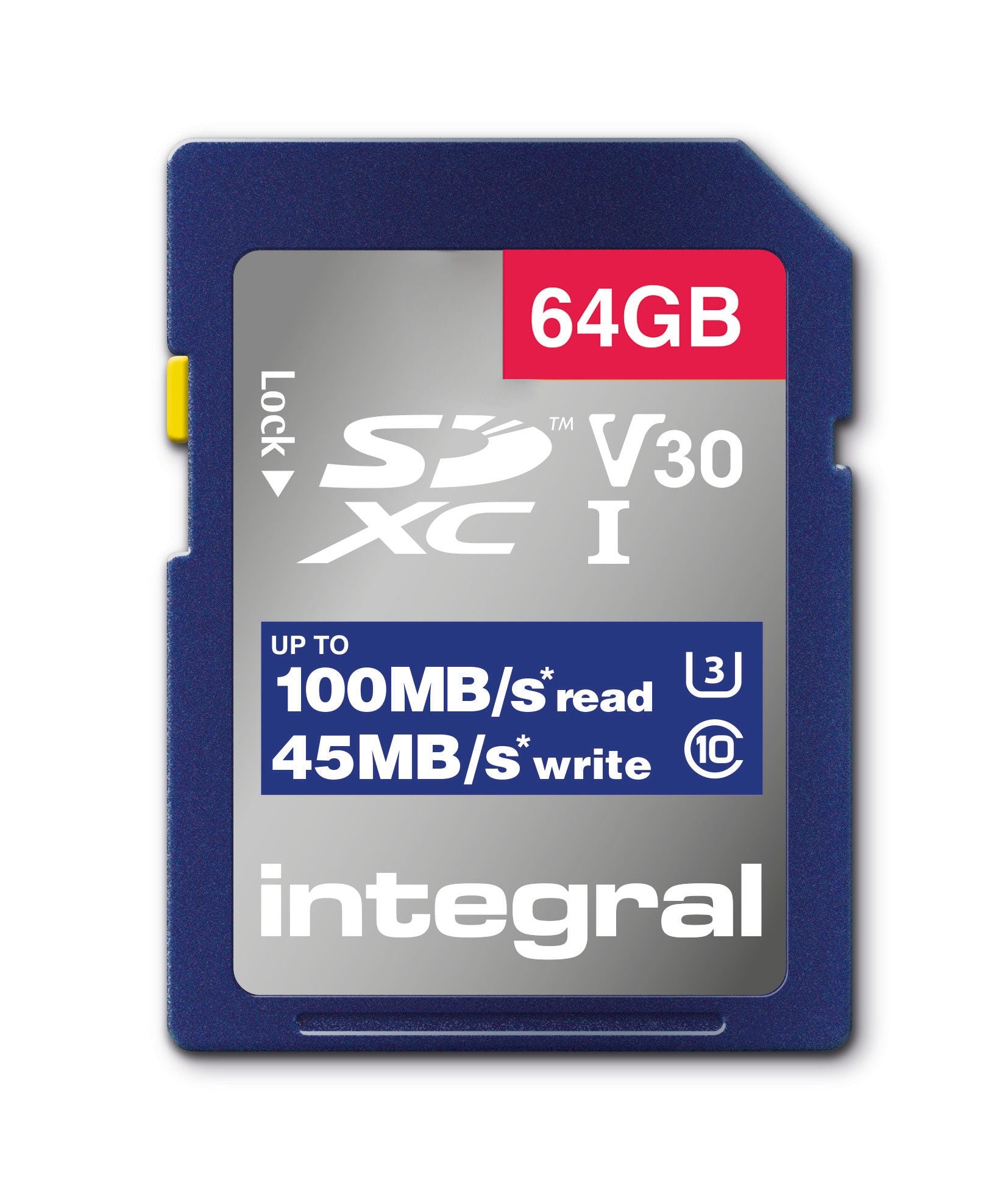 64GB SDXC CL10 UHS1 U3 V30
