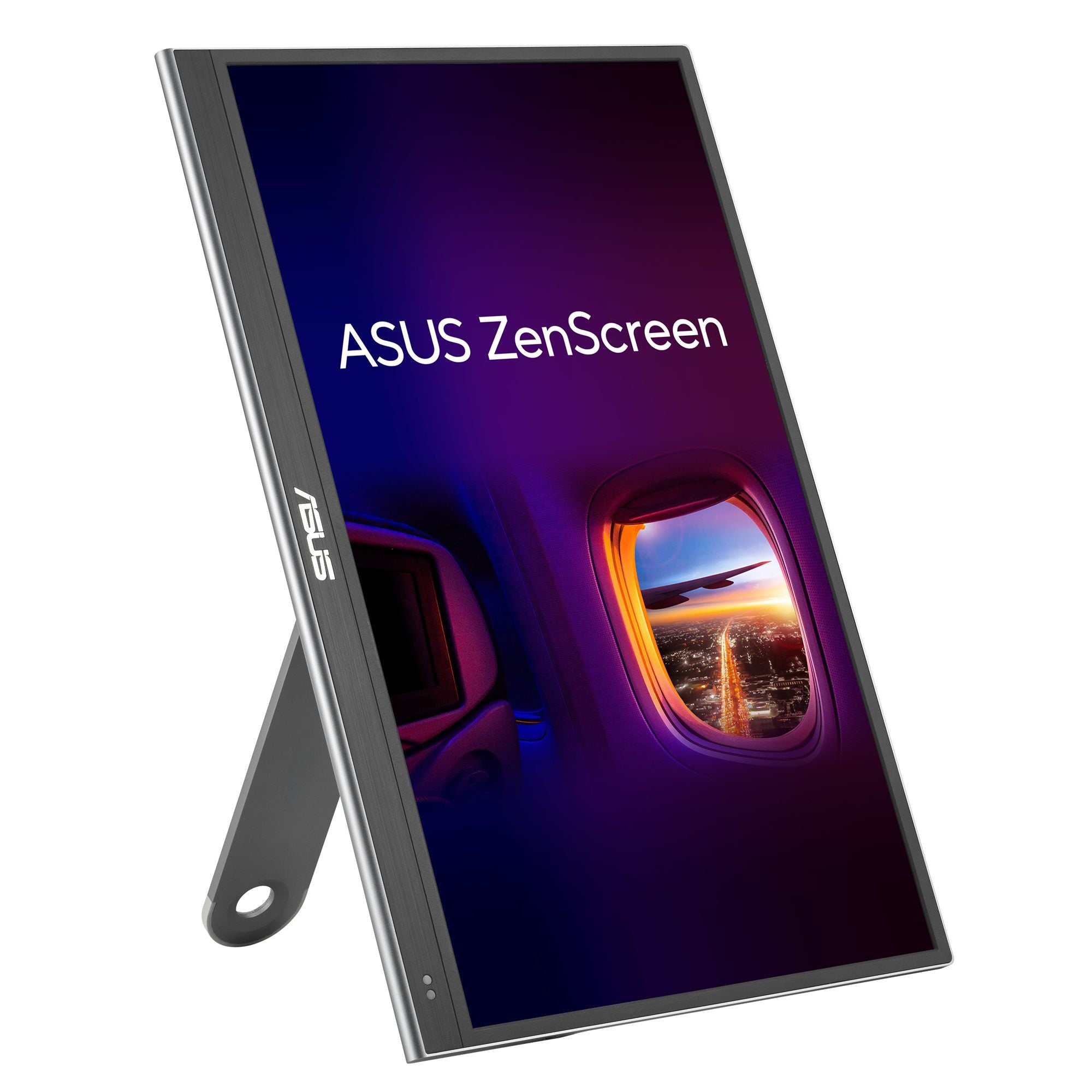 "ASUS ZenScreen MQ16AHE écran plat de PC 39,6 cm (15.6"") 1920 x 1080 pixels Full HD OLED Argent"