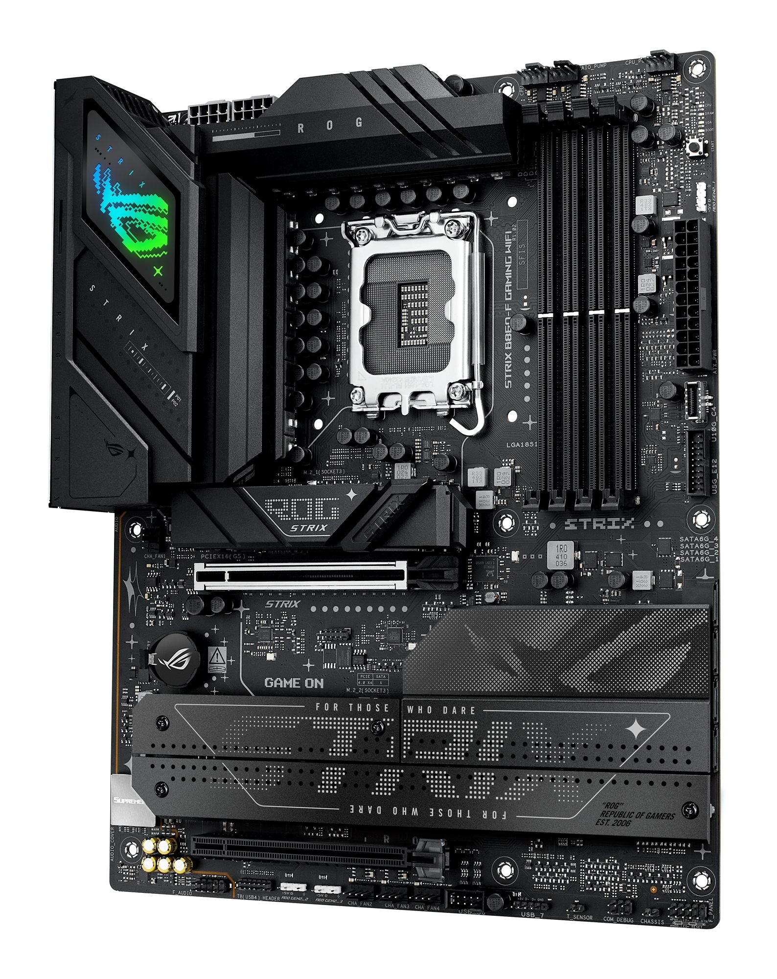 ASUS ROG STRIX B860-F GAMING WIFI LGA1851 DDR5 ATX MB 1xHDMI 1xDP 4xM.2 4xSATA